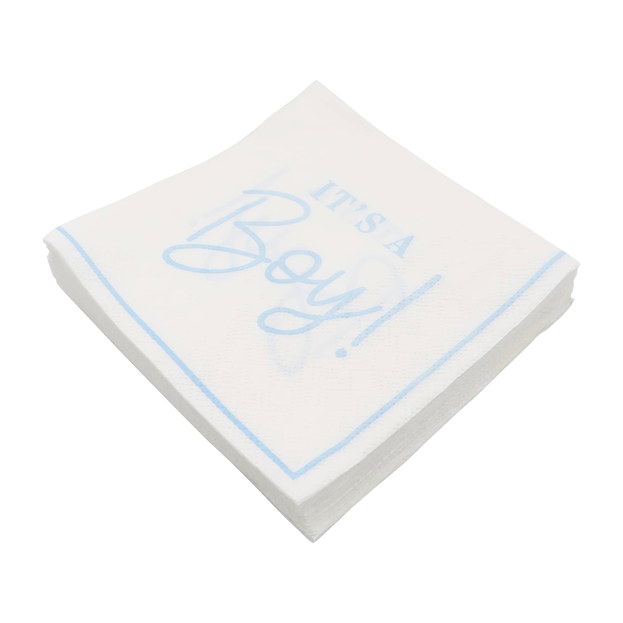 24 Packs: 20 ct. (480 total) It's a Boy Beverage Napkins by Celebrate It™